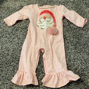Pink Santa outfit